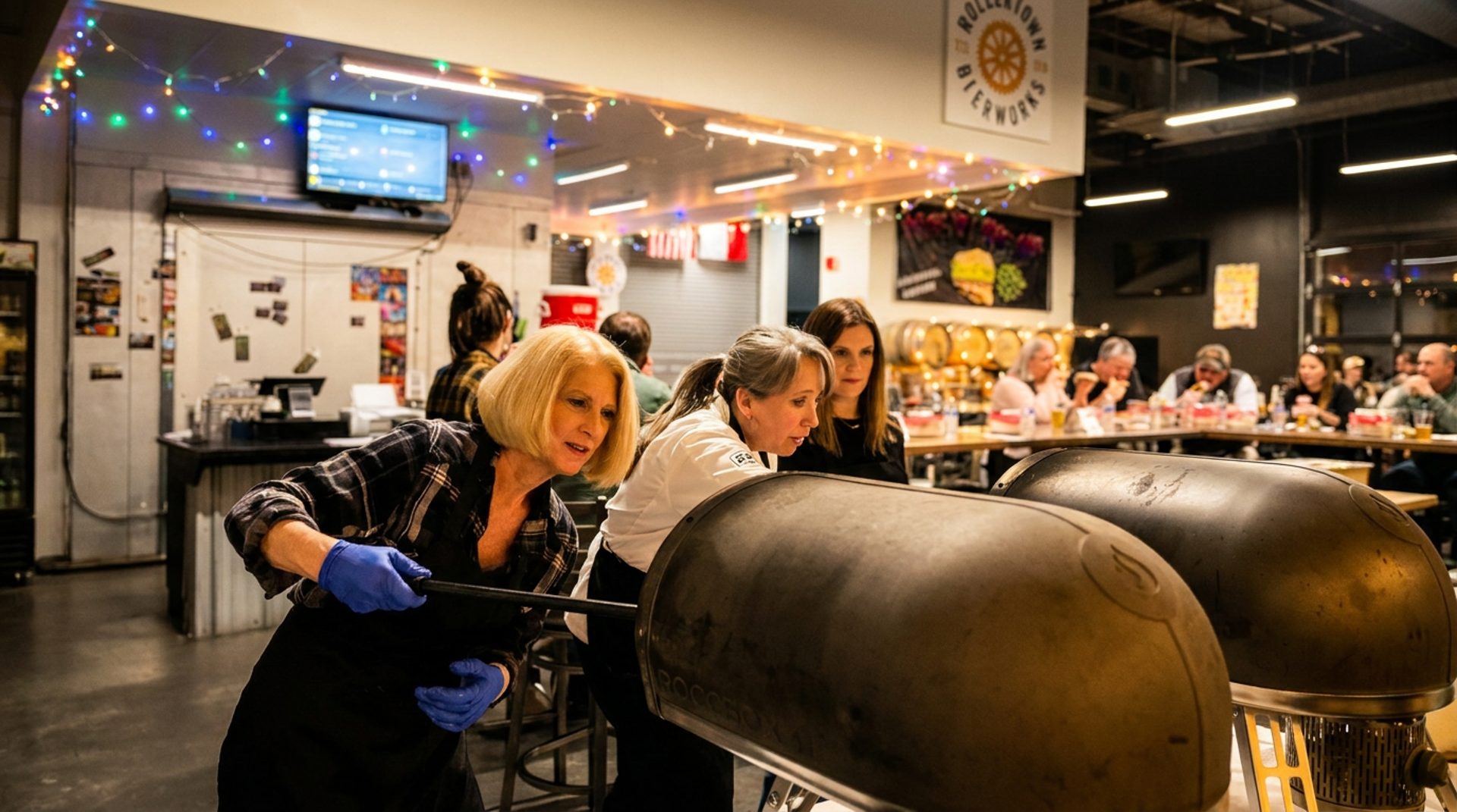 Pizza, craft beer, and live music