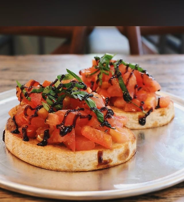 Bruschetta.